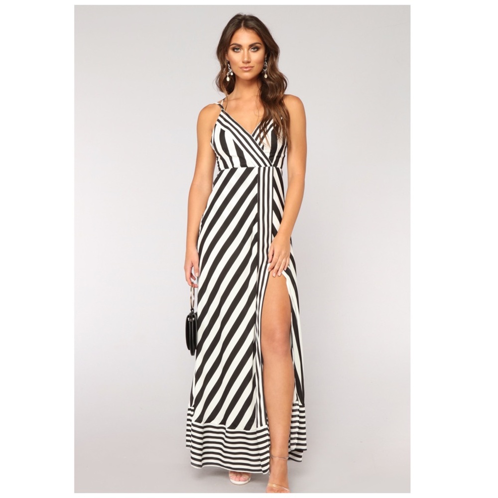 Striped Maxi Dress